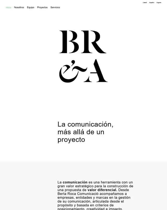 Web de Berta Roca (Marketing)