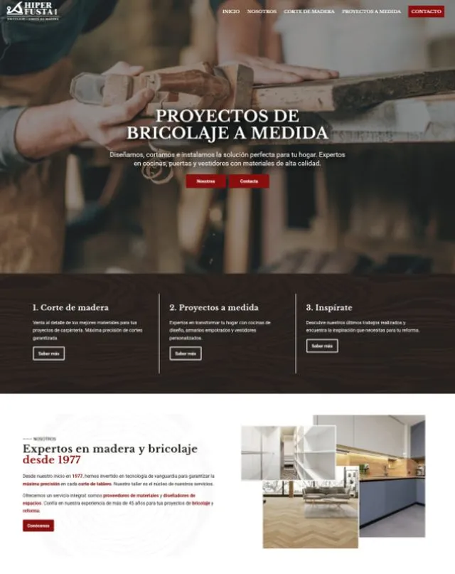 Web de Hiperfusta1 (Bricolaje)