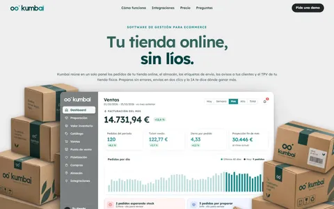 Portada de la web de Kumbai