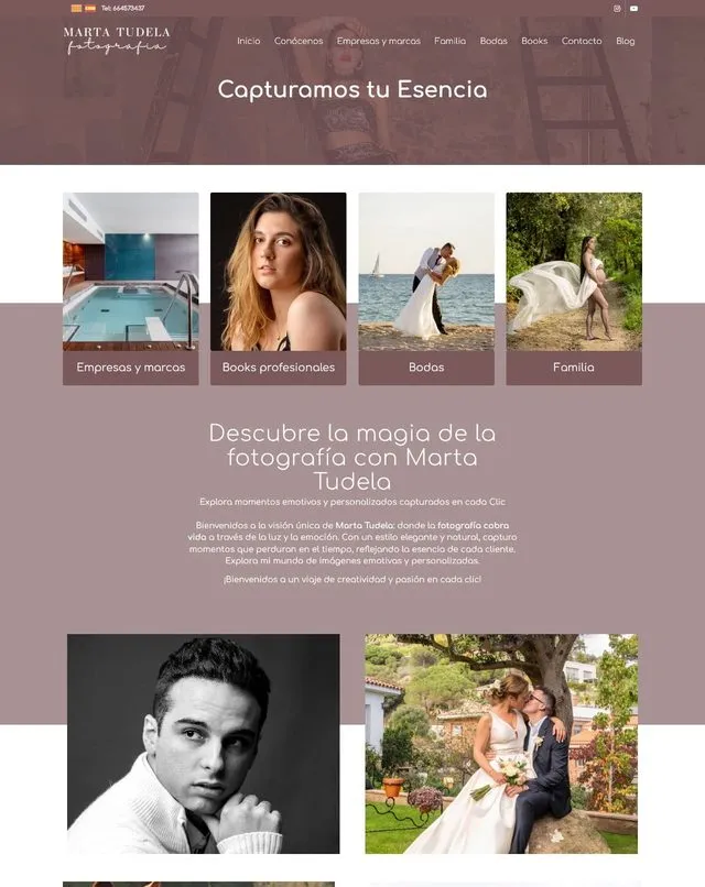 Web de martatudela (Fotografía)