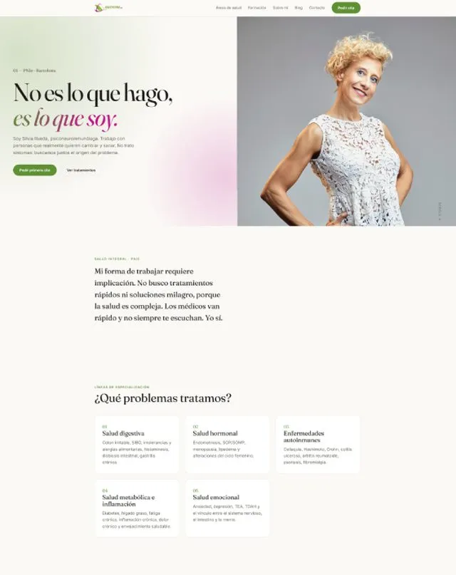 Web de nutreme (Psiconeuroinmunólogo)