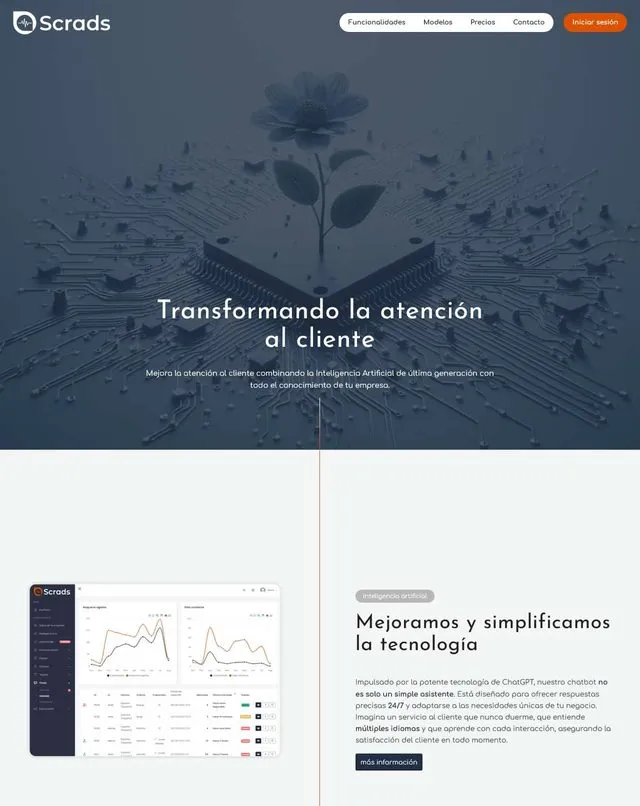 Web de scrads (Inteligencia artificial)