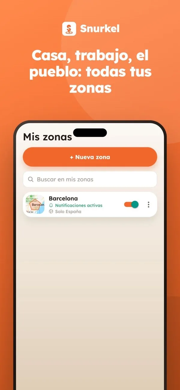 Snurkel: todas tus zonas