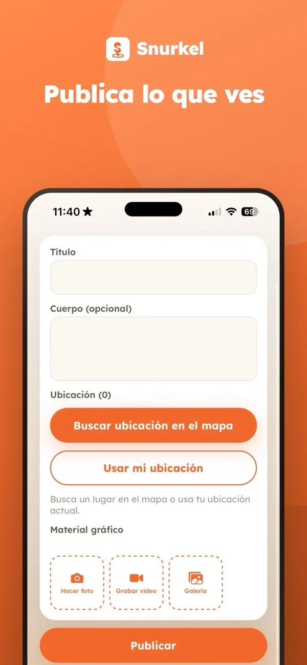 Snurkel: publica lo que ves